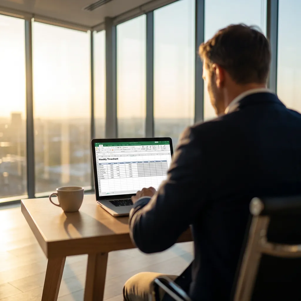 Modern consultancy team at work